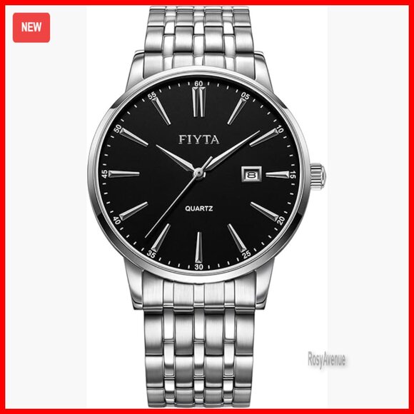Stainless Steel Quartz Watch 40mm Sapphire Crystal Waterproof Date main image 3